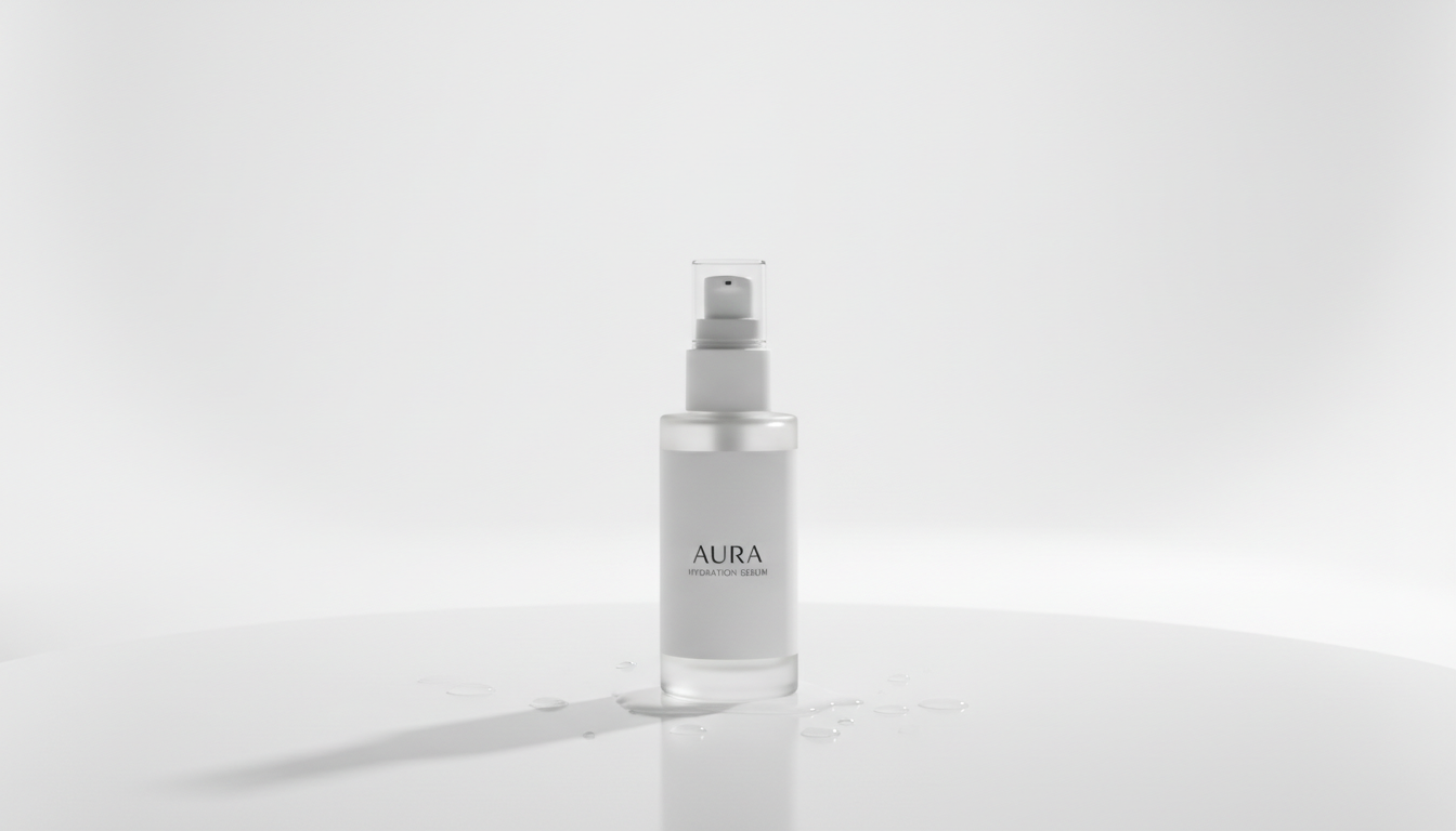 AI image extender result — a product photo uncropped to show more clean studio tabletop