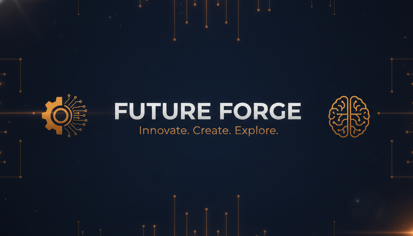 Polished marketing graphic with bold geometric shapes, perfect text rendering, and vibrant gradients demonstrating crisp AI image quality