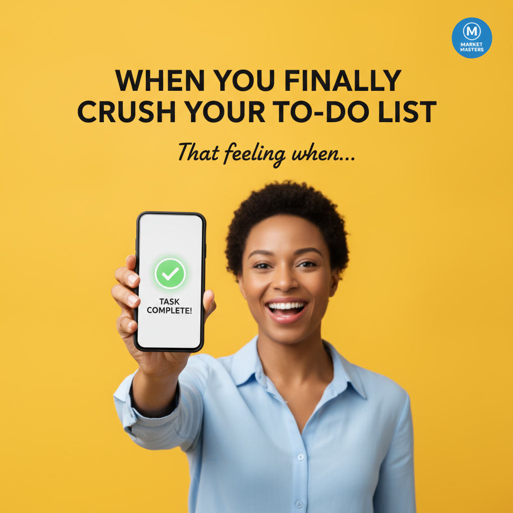 AI meme generator result — a polished branded marketing meme graphic with a bold headline