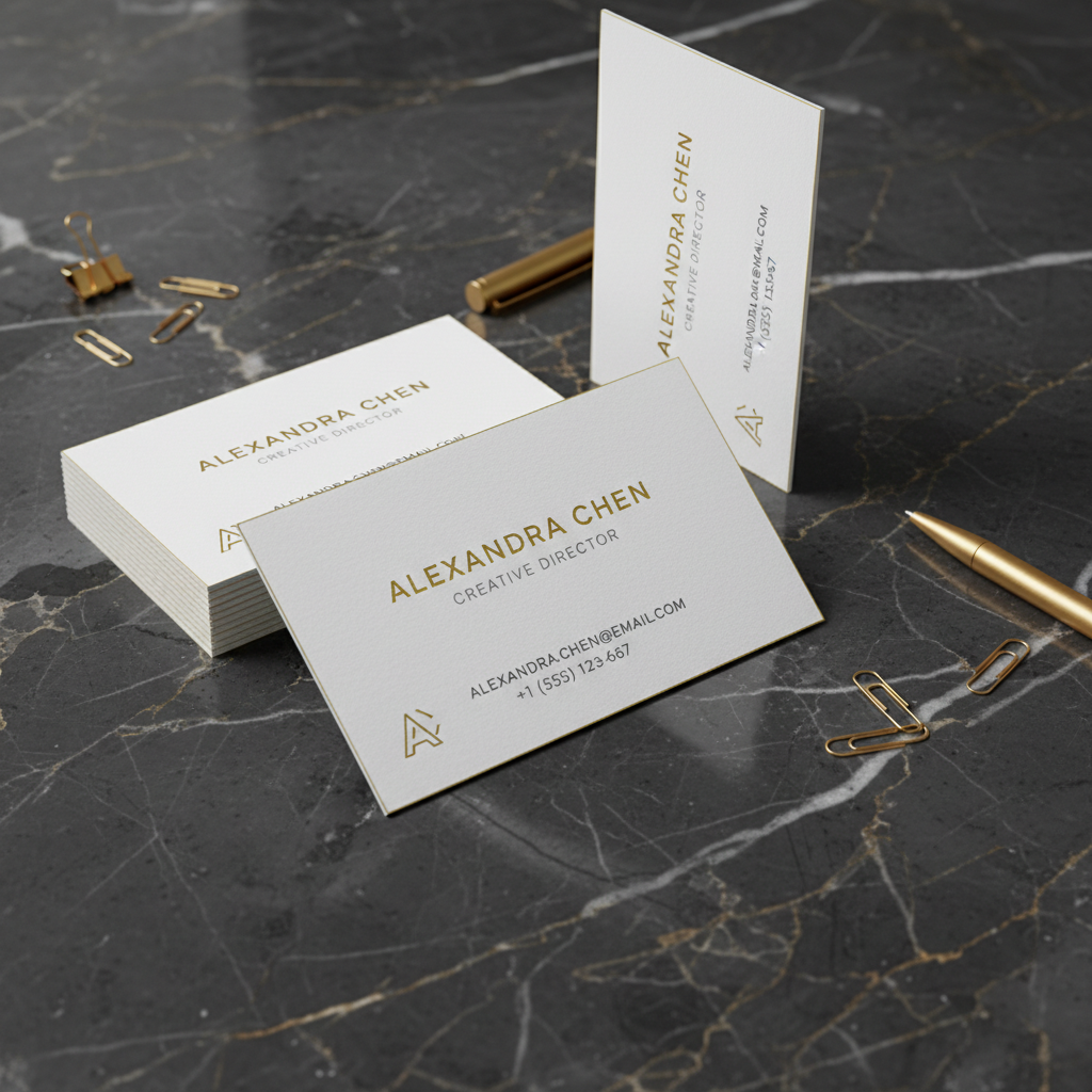 AI Business Card Designer
