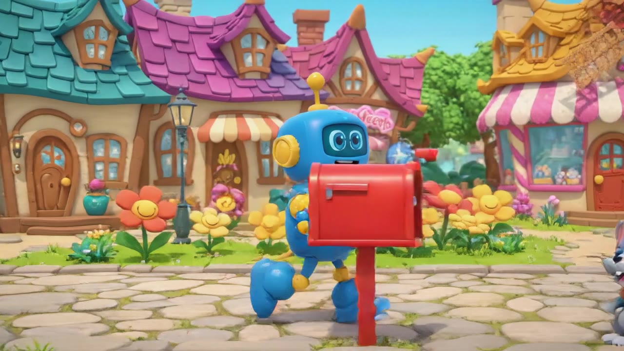Storybook Robot Town
