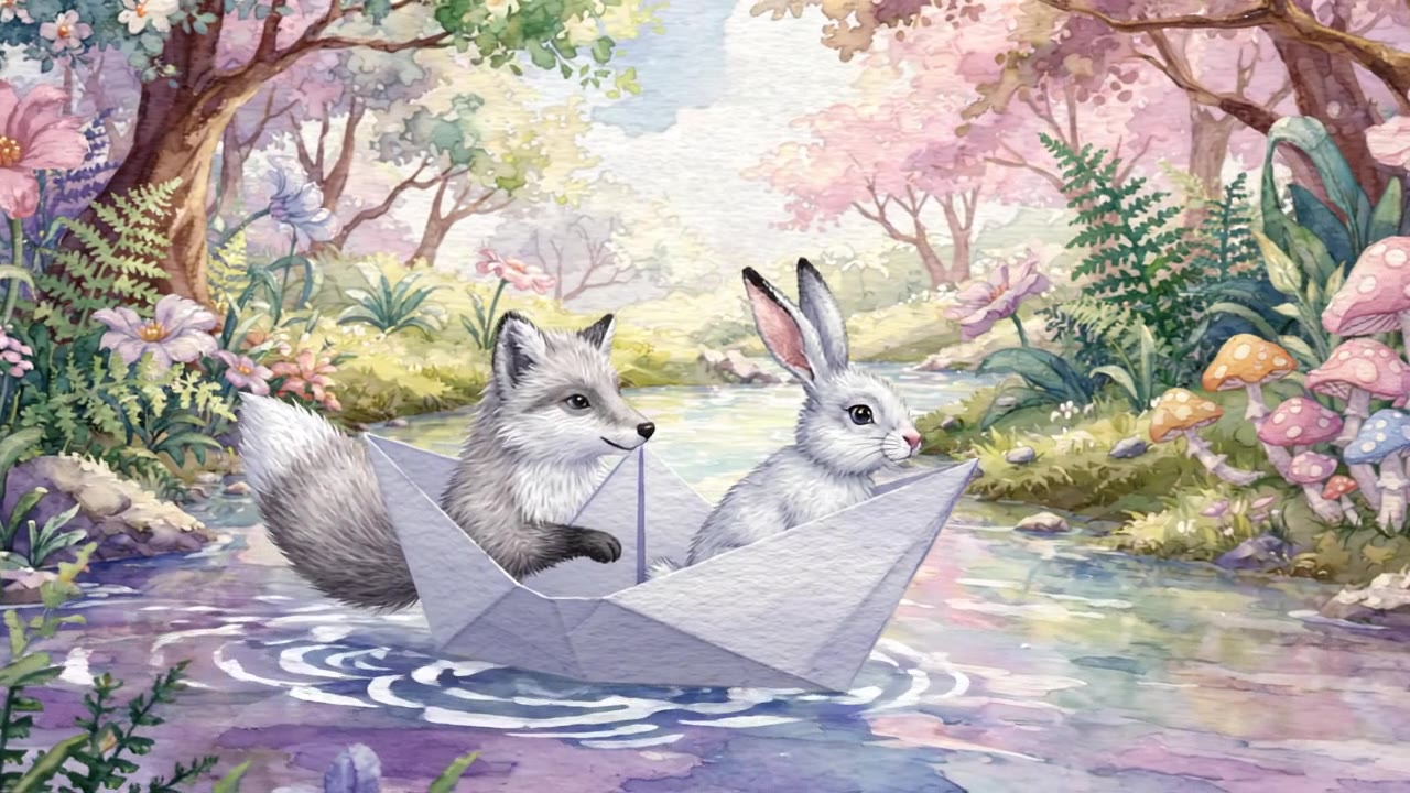 [animation] Watercolor children's book illustration comes to…