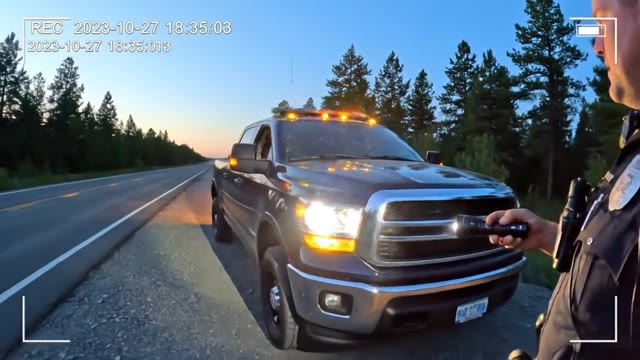 Bodycam comedy role-reversal: a menacing cryptid encounter t…