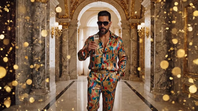 [tiktok-viral] POV confident person in luxurious slow motion…