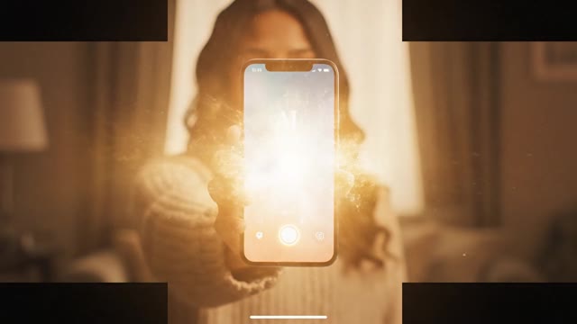 [tiktok-viral] POV smartphone screen recording: a young woma…