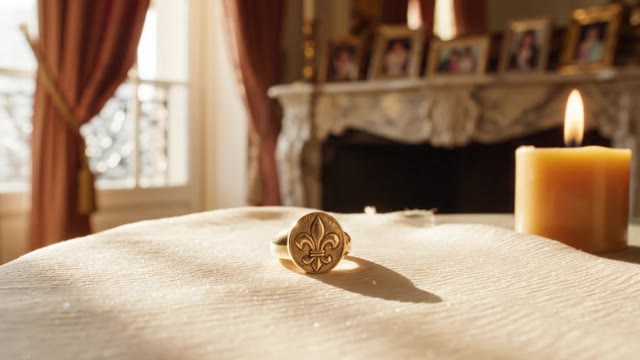 French heritage jewelry photo animates into a cinematic cand…