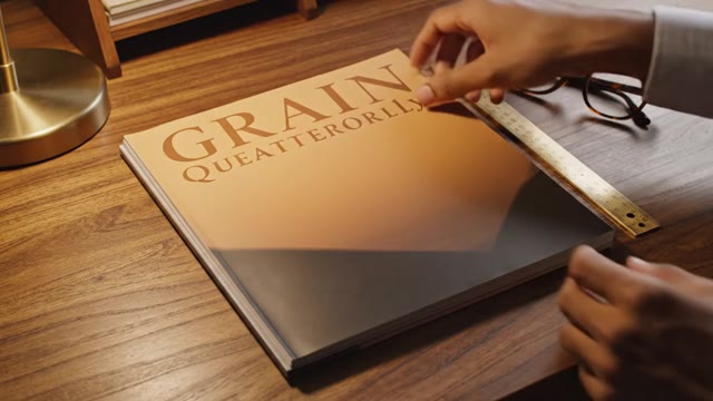 Image-to-video product ad for GRAIN Quarterly, an indie phot…