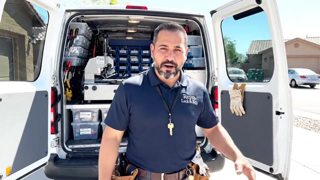 Scrappy, authentic on-location talking-head ad: a mobile loc…