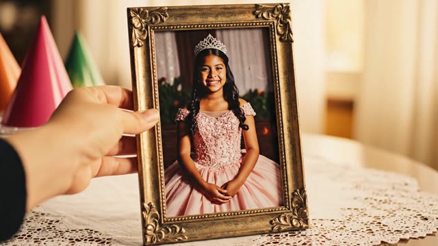 Image-to-video personalized quinceanera greeting: a printed…