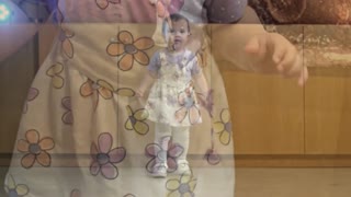 The person in the photo comes alive and performs an energetic C-Walk dance, doing the signature fast hip-hop footwork — quick heel-and-toe steps, smooth V-shaped foot shifts and light bouncing shuffles that glide across the floor — moving rhythmically to an upbeat hip-hop beat with confident swagger and a relaxed, cool expression, keeping the person's face, appearance, hairstyle, clothing, body proportions and the background exactly as in the photo, natural full-body motion with realistic physics and believable footwork, feet clearly visible, camera holds steady on the full body, crisp street-style hip-hop music, punchy urban lighting, energetic and stylish mood