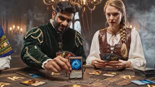  une musique pour Plongez dans un monde où la magie règne en maître, où chaque décision peut changer le cours de votre destin. Le Royaume des Arcanes est un jeu de cartes stratégique et captivant pour 2 à 8 joueurs, où alliances, trahisons et sorts puissants se mêlent pour créer des parties inoubliables.