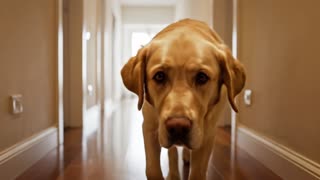 
Entra en escena un perro labrador, grande, bien cuidado, con cara de preocupación. El pasillo de la habitación es de color beige y de otros colores similares. 
El animal habla en voz en off: “¿Porque Pepe está siempre tan cansado?” con tono chileno. 
La camara se mueve junto al perro, desde un plano medio a un primer plano de la cara del canino, quien mira hacia detrás de la cámara

Corte seco a:

Un hombre joven, sentado en su escritorio, cansado, trabajando frente a un notebook, y viendo su celular. En el fondo vemos su habitación, con la cama desordenada.
El animal habla en voz en off: ”se pasa la vida mirando esa maquinita y y después esa hora y despues…” 
Plano medio.
