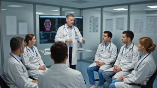 Reviens dans le contexte d'un hôpital européen francophone qui reçois des patient tout droit venu d'Afrique, met l'accent sur la qualité des soins la mise en relation du médecin précédent et du nouveau pris en charge ainsi que de la fiabilité et de la confidentialité durant tout le processus. Toute la narration est en français
