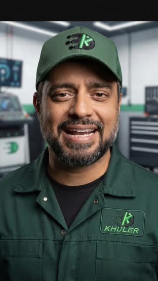 ​"¿Cansado de adivinar qué le duele a tu carro y gastar dinero por probar? Olvídate de eso. Con Khuler tienes un asistente automotriz inteligente en tu bolsillo. Te ayuda a diagnosticar fallas, verificar talleres y cuidar tu nave sin enredos ni dolores de cabeza. Maneja seguro y ahorra tiempo. Descarga Khuler y únete a la nueva era de la mecánica. ¡Sígueme para más tips!" en una escena cinematográfica con iluminación profesional, profundidad de campo superficial y efectos visuales con calidad de película