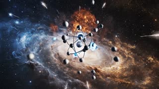 30–60 second cinematic educational scene in narrative style. Language: Burmese Voice Over: calm, deep, documentary-style narration Tone: inspiring, thoughtful, scientific Visual Style: realistic, cinematic, high-quality, space and nature visuals Music: soft ambient background music Topic: The origin of the universe, matter, and life Script & Scene Structure: Scene 1 (0–10 seconds): Visual: - Vast dark universe - Sudden bright explosion of light - Expanding galaxies and cosmic dust - Flowing space-time visuals Voice Over (Burmese): "လွန်ခဲ့တဲ့ နှစ်ပေါင်း ၁၃.၅ ဘီလီယံခန့်က အရာဝတ္ထု၊ စွမ်းအင်၊ အချိန်နဲ့ အာကာသအားလုံး Big Bang လို့ခေါ်တဲ့ ဖြစ်ရပ်ကြီးတစ်ခုနဲ့ စတင်ပေါ်ပေါက်လာခဲ့ပါတယ်။ ဒီအရာအားလုံးရဲ့ အခြေခံဥပဒေတွေကို လေ့လာတဲ့ ပညာရပ်ကို Physics လို့ ခေါ်ပါတယ်။" Scene 2 (10–25 seconds): Visual: - Cooling universe - Particles forming atoms - Atoms bonding into molecules - Smooth scientific animation blended with realism Voice Over: "ဒီဖြစ်ရပ်နောက်တစ်ခါး သိန်းပေါင်း သုံးရာခန့်အကြာမှာ အရာဝတ္ထုတွေဟာ ပေါင်းစည်းပြီး အက်တမ်တွေ ဖြစ်လာခဲ့ကြပါတယ်။ အက်တမ်တွေက နောက်တစ်ဆင့် မော်လီကျူးတွေ ဖြစ်လာပြီး ဒီအရာတွေကို လေ့လာတဲ့ ပညာရပ်ကို Chemistry လို့ ခေါ်ပါတယ်။" Scene 3 (25–45 seconds): Visual: - Early Earth from space - Oceans, lightning, volcanic activity - Microscopic molecules forming life - Transition to simple living organisms Voice Over: "လွန်ခဲ့တဲ့ နှစ်ပေါင်း ၃.၈ ဘီလီယံခန့်က ကမ္ဘာမြေပေါ်မှာ အချို့သော မော်လီကျူးတွေ ပေါင်းစည်းပြီး အသက်ရှိ အရာဝတ္ထုတွေ ဖြစ်ပေါ်လာခဲ့ပါတယ်။ အသက်ရှိမှုကို လေ့လာတဲ့ ပညာရပ်ကို Biology လို့ ခေါ်ပါတယ်။" Scene 4 (45–60 seconds): Visual: - Montage: galaxies → atoms → cells → living organisms - Fade into Earth from space Voice Over: "အာကာသကနေ အသက်ရှိမှုအထိ သိပ္ပံပညာရပ် သုံးခုဟာ ကမ္ဘာကြီးကို နားလည်ဖို့ လမ်းပြပေးနေပါတယ်။" Ending: