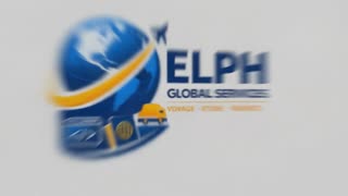 C'est le logo officiel à ajuster de l'agence ELPH GLOBAL SERVICES
🎬 **VIDÉO PUBLICITAIRE — ELPH GLOBAL SERVICES**

Crée une vidéo publicitaire cinématographique, moderne et haut de gamme de 50 à 60 secondes, au format vertical 9:16, pour TikTok, Facebook, Instagram et WhatsApp.

**Scènes :**
1. **Introduction :** globe terrestre, carte de l’Afrique, voyageurs africains à l’aéroport et avion au décollage. Texte : « Votre projet de voyage commence ici ! »
2. **Destinations :** Casablanca, Marrakech, mosquée Hassan II, Dakar, île de Gorée et paysages internationaux. Texte : « MAROC • SÉNÉGAL • ET PLUS ENCORE ! »
3. **Services :** études, tourisme, affaires, visites familiales et autres voyages, illustrés par des étudiants, familles et professionnels.
4. **Accompagnement :** conseiller accueillant des clients, vérifiant des dossiers et préparant les formalités de voyage, e-visas et AEVM applicables. Texte : « Sérieux • Transparence • Accompagnement personnalisé ».
5. **Confiance :** voyageurs heureux, étudiant sur son campus et familles réunies. Voix off masculine française : « Études, vacances, affaires ou visites familiales, ELPH GLOBAL SERVICES vous accompagne dans la préparation de votre voyage et vos démarches administratives. »
6. **Conclusion :** logo original, nom exact ELPH GLOBAL SERVICES et avion au coucher du soleil. Texte : « ÉTUDES • TOURISME • AFFAIRES • VOYAGES » puis « Contactez-nous dès aujourd’hui ! »

**Style :** images réalistes, voyageurs africains authentiques, lumière cinématographique, transitions fluides, musique africaine moderne et sous-titres lisibles.

**Slogan :** « Votre destination, notre accompagnement. »

Ne modifie pas le logo. N’invente aucune coordonnée, aucun partenariat ni document officiel. Ne garantis jamais l’obtention d’un visa.