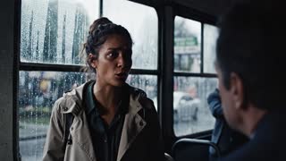 reate a dramatic and suspense TV series titled “When Silence Screams”.
The story takes place in a small Brazilian town and must have a dark, emotional, and realistic tone.
Main Characters:
Lívia (23) – Orphanage fire survivor, now a social worker. Strong outside, broken inside.
Augusto (55) – Influential politician, former orphanage director. Respectable image, corrupt soul.
Helena (24) – The other survivor, emotionally unstable, lives in a psychiatric clinic.
Miguel (35) – Investigative journalist.
Visual Style:
Cold colors, low lighting.
Slow, tense soundtrack.
Close-up shots on faces during emotional moments.
Rain, silence, and shadows to build atmosphere.
Scene 1 – The Return
Location: Old bus station, light rain.
Lívia (whispering):
“Eu jurei nunca mais voltar… mas algumas feridas não fecham.”
Scene 2 – Meeting Augusto
Location: Political event.
Augusto (nervous):
“Você… não devia estar aqui.”
Lívia (calm and firm):
“Eu nunca fui embora de verdade.”
Scene 3 – The Threat
Location: Dark bedroom, night.
Text on a note:
“Pare de procurar. Algumas verdades matam.”
Lívia (trembling):
“Então por que eu ainda estou viva?”
Scene 4 – Helena
Location: Psychiatric clinic.
Helena (crying, repeating):
“Ele mandou fechar… ele mandou fechar…”
Lívia:
“Quem, Helena? Quem fez isso com a gente?”
Scene 5 – The Evidence
Location: Abandoned office.
Audio recording:
Augusto (voice recording):
“Tranque tudo. Hoje isso termina.”
Lívia breaks down in tears.
Scene 6 – Final Confrontation
Location: Police station.
Augusto (cold):
“Você acha que eu estava sozinho?”
Lívia (determined):
“Eu só preciso que o mundo saiba.”
Final Instructions:
All spoken dialogue must be in Portuguese.
Focus on emotional acting and long silences.
Build constant tension and mystery.
End with a strong cliffhanger.